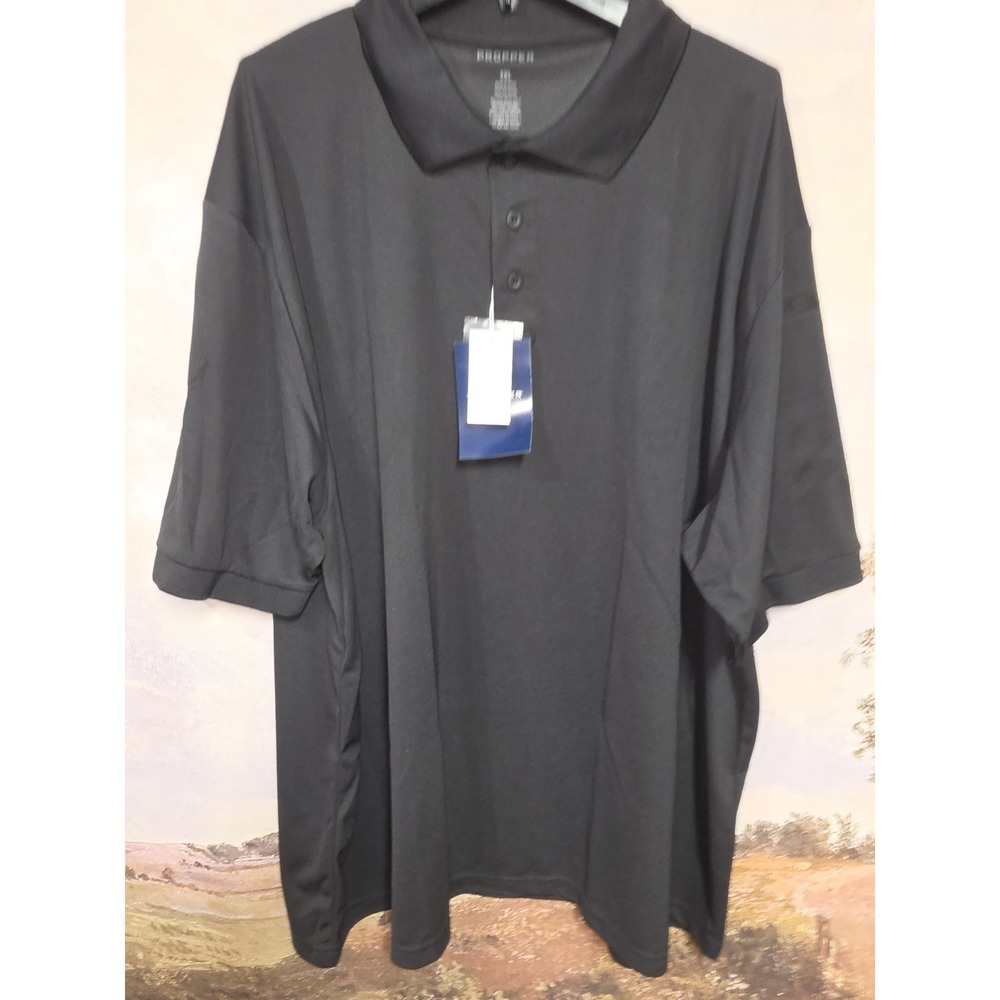 New Propper Men's Black Short-Sleeve Uniform Tactical Polo Shirt 3XL